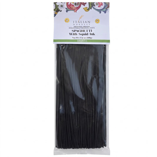 *NEW* Spaghetti with Black Squid Ink by Italian Harvest, 1.1 lb, 12/CS