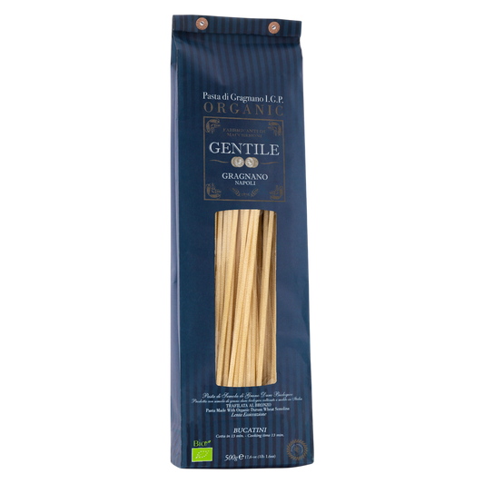 **OUT OF STOCK** Bucatini by Gentile: Organic, 1.1 lb, 12/CS *ETA PENDING*