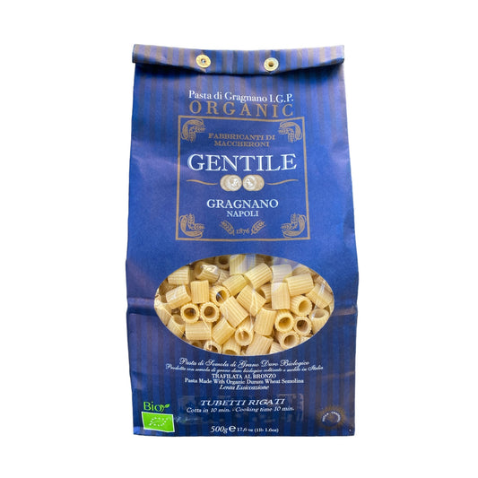 NEW! Tubetti Rigati by Gentile: Organic, 1.1 lb (12/CS)