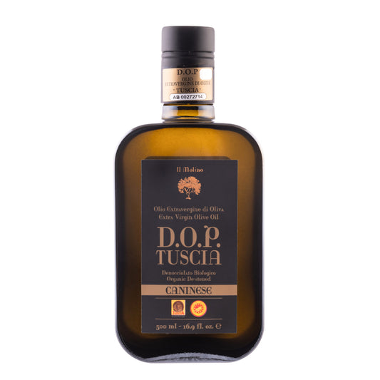 Extra Virgin Olive Oil Tuscia D.O.P by Il Molino, Organic, Lazio, 16.9 fl oz, 2024 Crop, 6/CS