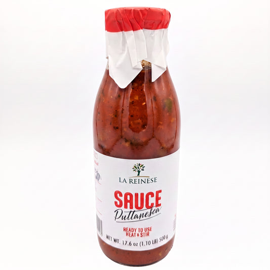 *NEW* Puttanesca Sauce, by La Reinese, 17.6 oz (500 g), 6/CS