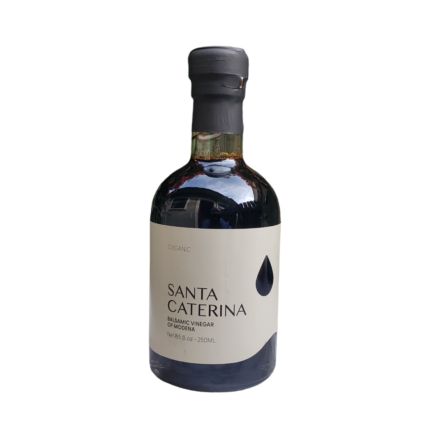 **OUT OF STOCK** NEW LABEL -  Balsamic Vinegar - Bronze - Organic by Santa Caterina, 8.5 oz, 6/CS *ETA FEBRUARY 20*