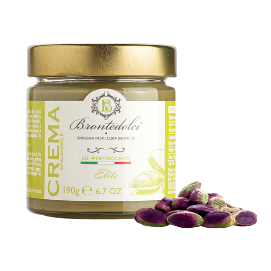 *WHOLESALE PRE-ORDER ONLY* Pistachio Cream Elite - 40% Pistachio by Brontedolci, 6.75 OZ, 12/CS *60002*