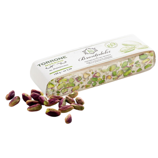 *WHOLESALE PRE-ORDER ONLY* Mediterranean Pistachio Torrone by Brontedolci, 5.4 OZ, 12/CS *10022*