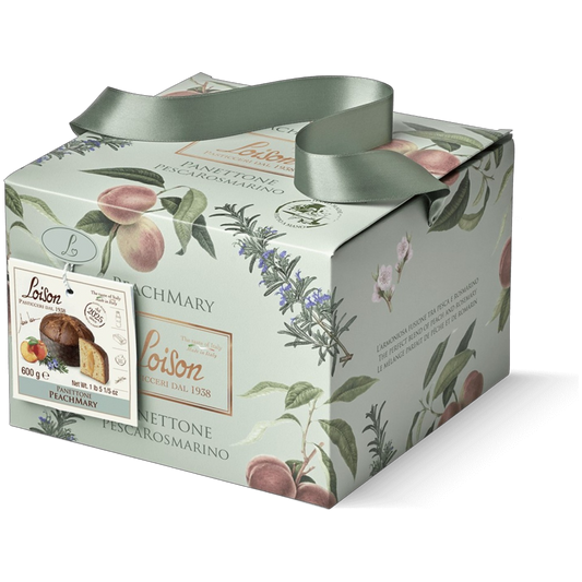 *WHOLESALE PRE-ORDER ONLY* Panettone Peachmary (Peach/Rosemary) by Loison, 21 OZ, 6/CS *9147*