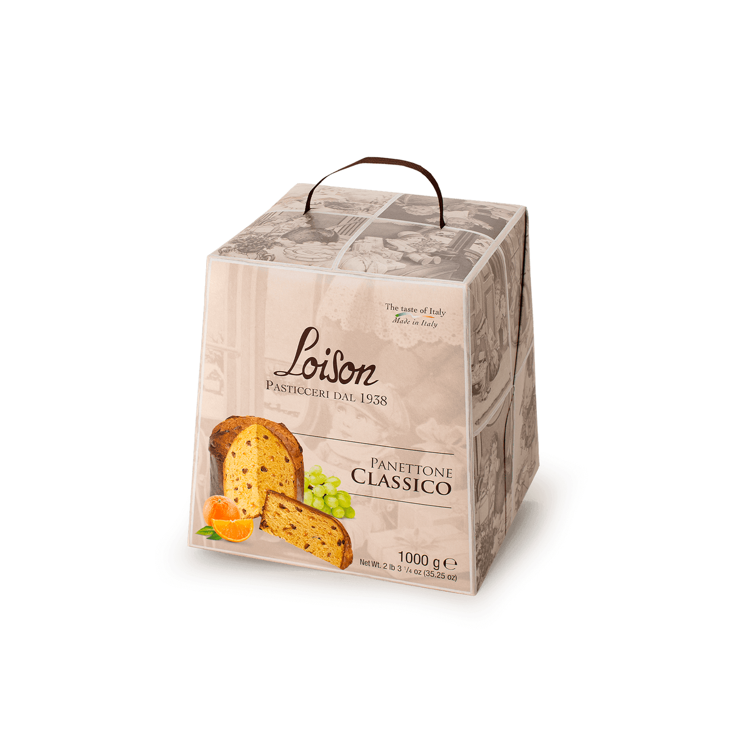 WHOLESALE PRE-ORDER ONLY * LESS THAN 5 CS LEFT * Panettone Classico, Astucci, 2.2 Lbs (1 Kg), (12/CS) **907** ETA MID OCTOBER