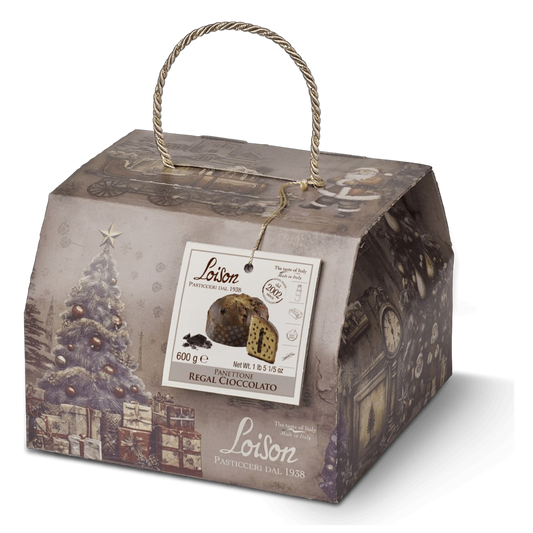 *WHOLESALE PRE-ORDER ONLY* Panettone Chocolate - Bacche Line by Loison, 21 OZ, 6/CS *9284*
