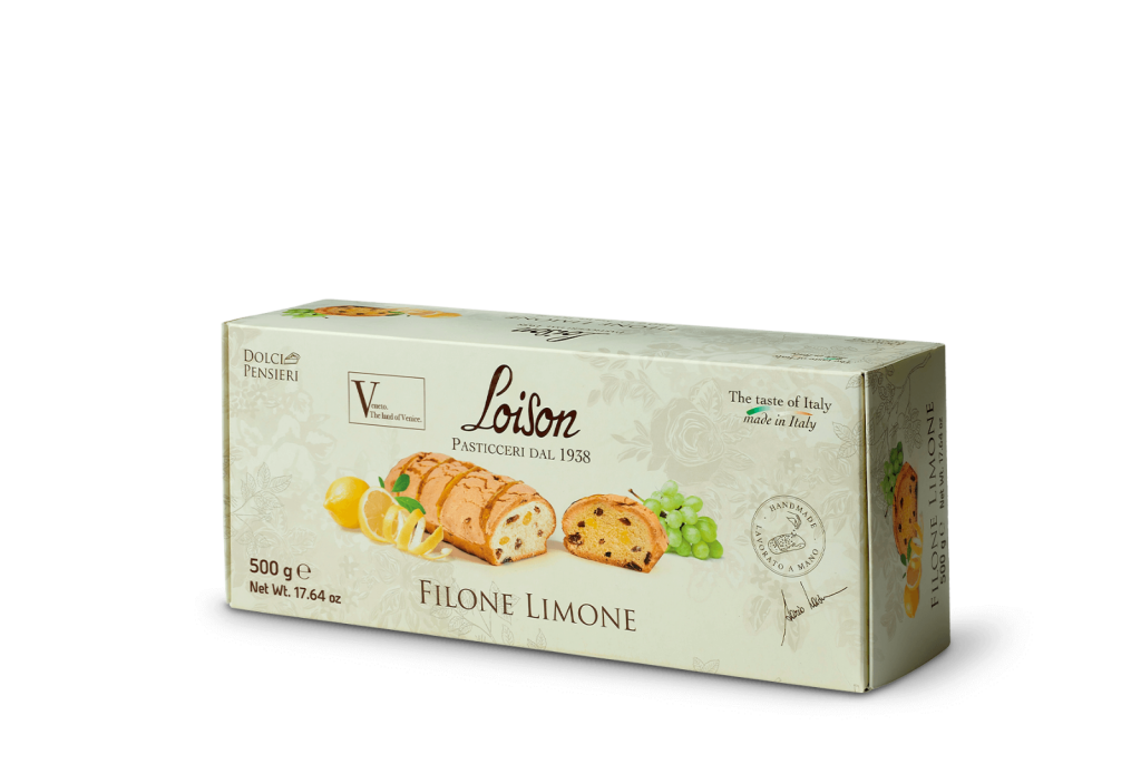 Filone Loaf Cake Lemon by Loison, 1.1 lb (500 g), 6/CS *206*