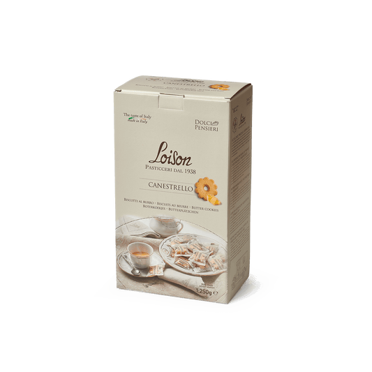 WHOLESALE PRE-ORDER ONLY * LESS THAN 5 CS LEFT * Canestrelli Cookies, Display Box, 200 pcs, Indiv. Wrapped, 2.75 Lbs (1.25 Kg), (1/CS) **1000SD** ETA MID OCTOBER