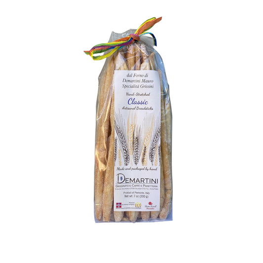 NEW! Grissini - Classic, 7.5 oz (200 gr) (15/CS) Handmade Breadsticks *FRAGILE WHEN SHIPPING*