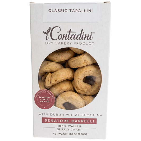 NEW! Tarallini Classic by I Contadini, 8.8 oz (250 gr), (10/CS)