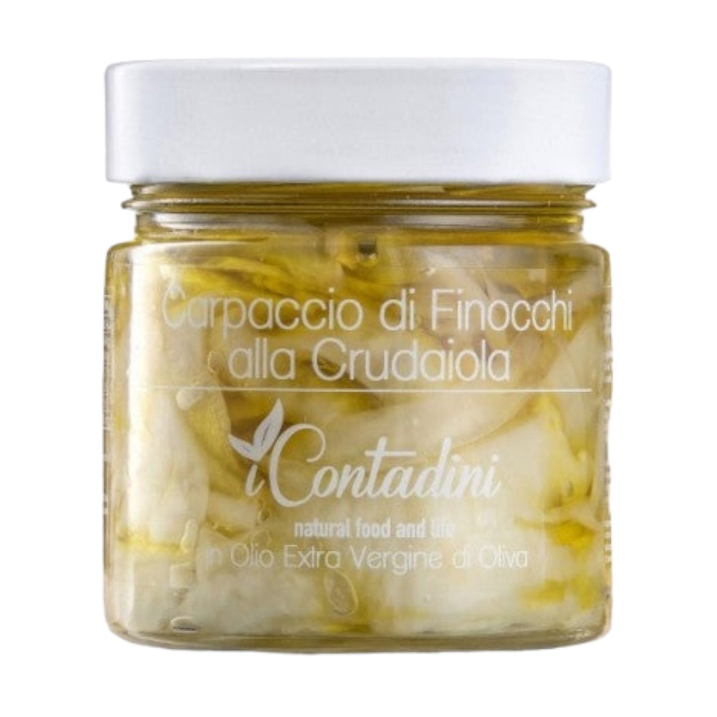 Fennel Carpaccio - raw in jar, by I Contadini, 8 oz., 6/CS