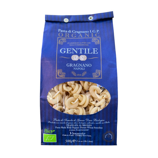 *NEW PACKAGING* Vesuvio Pasta by Gentile: Organic, 1.1 lb, 12/CS