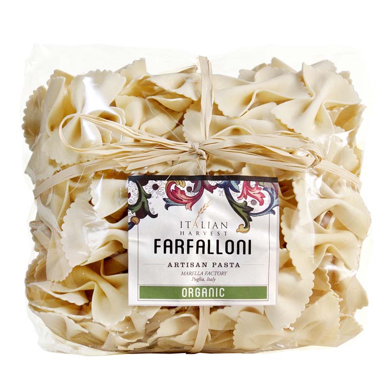 Farfalloni Large Handmade Bowties by Marella: Organic, 1.1 lb, 7/CS