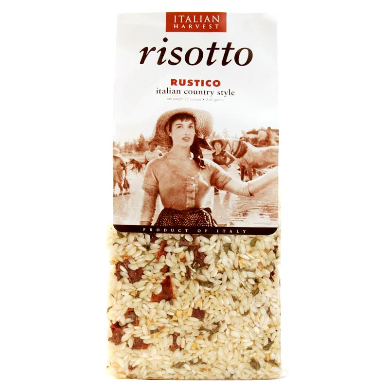Rustico Risotto Mix with Tomato & Arugula, Country Style by Riso Carena, 12 oz, 12/CS