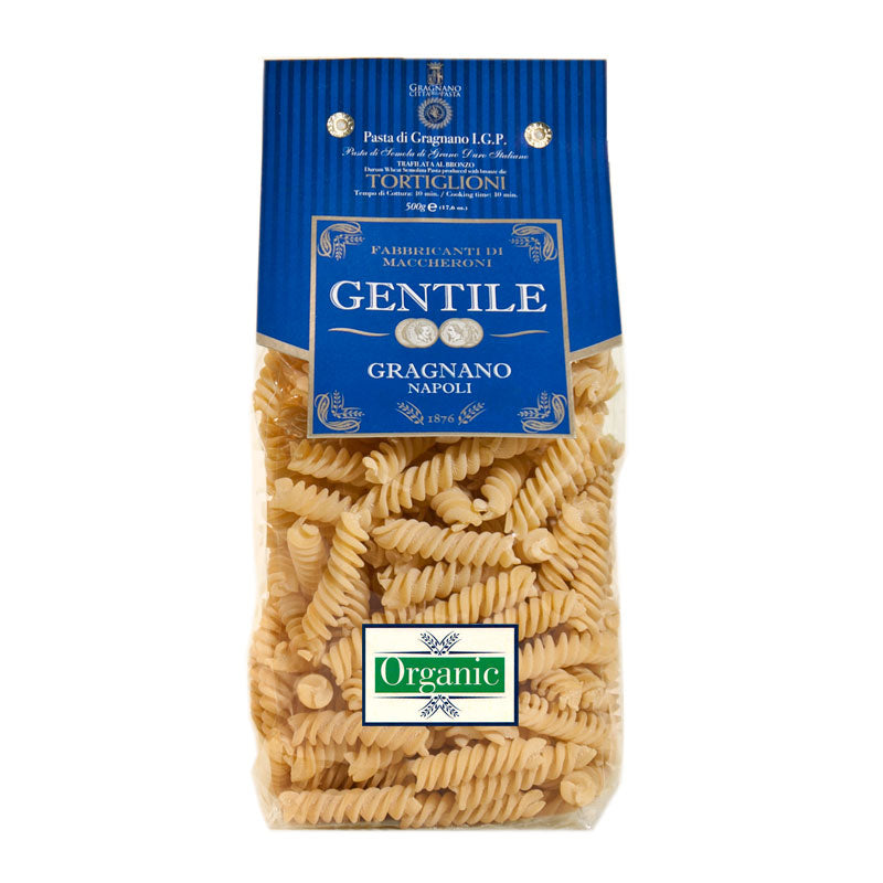 NEW LOWER PRICE! Tortiglioni by Gentile: Organic, 1.1 lb, 12/CS