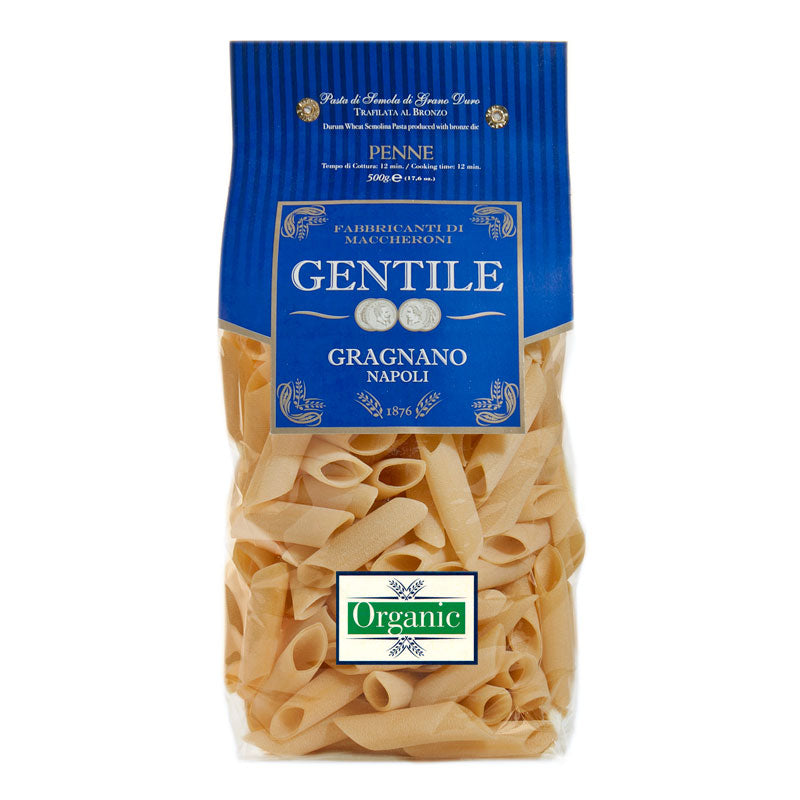 NEW LOWER PRICE! Penne by Gentile: Organic, 1.1 lb, 12/CS