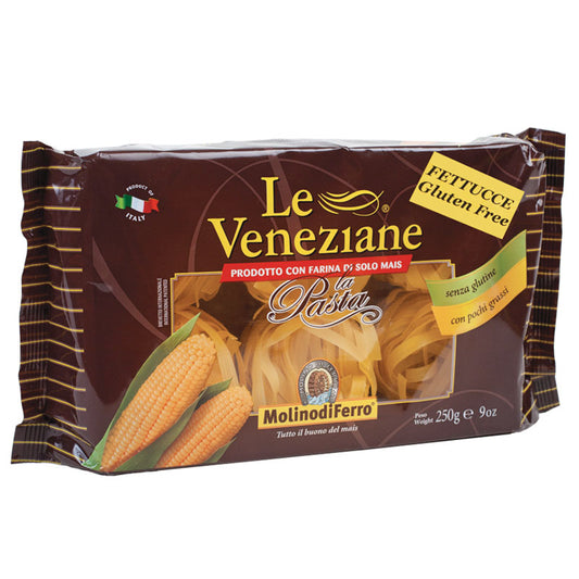 Fettucce Gluten-Free Pasta by Le Veneziane, 8.8 oz, 12/CS