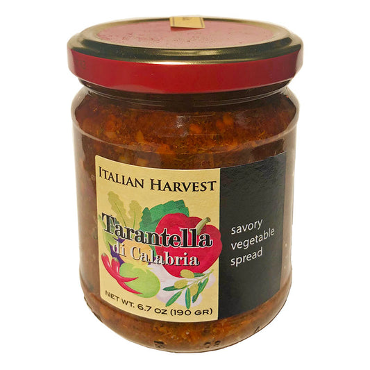 Tarantella Calabrian Savory Vegetable Spread by Azienda Agricola Scalzo, 6.7 oz, 12/CS