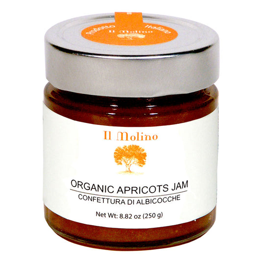Apricot Jam: Organic by Il Molino, 8.8 oz, 6/CS