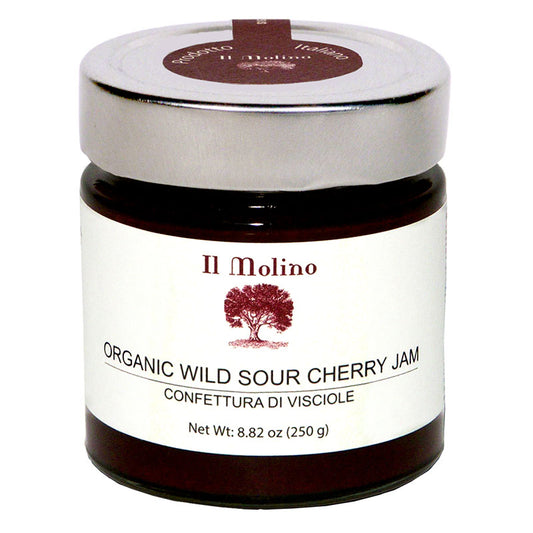 Wild Sour Cherry Jam (Visciole): Organic by Il Molino, 8.8 oz, 6/CS