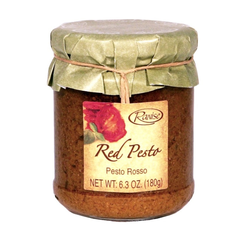 Red Pesto with Sundried Tomatoes & D.O.P. Basil by Ranise, 6.3 oz, 12/CS