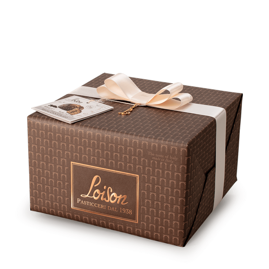 WHOLESALE PRE-ORDER ONLY Panettone Regal Chocolate, Genesi, by Loison, 21 OZ, 6/CS *9258*